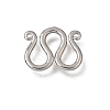 Brass M-Hook Clasps LS-KK-CBA0DF0-14B-P-1
