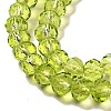 Transparent Baking Paint Glass Beads X1-DGLA-A034-T6mm-D05-3