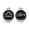 Alloy Enamel Pendants LS-ENAM-S124-01A-08K-1