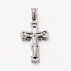 Easter Theme Fashion New 201 Stainless Steel Crucifix Cross Pendants STAS-F010-18-2