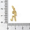 Brass Micro Pave Cubic Zirconia Pendants KK-M273-01G-H-3