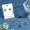 20Pcs 10 Style Ion Plating(IP) 304 Stainless Steel Stud Earring Findings STAS-DC0001-10-4