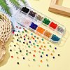 480Pcs 12 Colors Imitate Austrian Crystal Bicone Glass Beads GLAA-FS0001-66-7