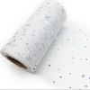 Sparkle Polyester Tulle Fabric Rolls FABR-PW0001-058K-1