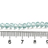 Transparent Baking Paint Glass Beads Strands DGLA-A034-T4mm-D01-4