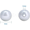 Eco-Friendly Dyed Glass Pearl Round Beads HY-BC0001-8mm-RB001-3