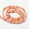 Natural Pink Aventurine Beads Strands X-G-N0185-04-2mm-2