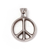 Non-Tarnish 304 Stainless Steel Pendants X-STAS-I132-08P-1