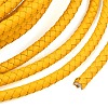 Braided Leather Cord with Core WL-F009-6mm-01-2