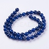 Natural Agate Beads Strands X-G-G583-8mm-12-2