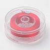 Japanese Eco-Friendly Dyed Flat Elastic Crystal String EW-F005-0.6mm-11-2