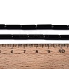 Opaque Solid Color Glass Beads Strands X-GLAA-N070-01A-C06-4