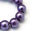 Baking Paint Glass Pearl Bead Strands HY-Q003-3mm-59-3