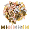 160Pcs 4 Colors Alloy Charms FIND-DC0004-28-1