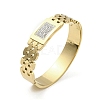 304 Stainless Steel Pave Crystal Rhinestone Hollow Out Hinged Bangles for Women BJEW-D044-06C-01G-1