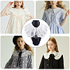 1Pc Detachable Polyester Lady's False Collars AJEW-GF0007-69-5