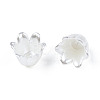 Spray Paint ABS Plastic Imitation Pearl Beads X-MACR-N013-001-7