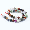 Natural Mixed Gemstone Beads Strands G-F523-25-8mm-2
