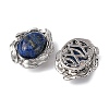 Dyed Natural Lapis Lazuli Oval Multi-Strand Links G-G207-02P-06-2