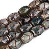 Tibetan Style dZi Beads G-Q998-012A-2