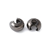 Brass Crimp Beads Covers EC266-2NFB-2