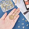 SUPERFINDINGS 72Pcs 12 Style Nail Art Decoration MRMJ-FH0001-17-3