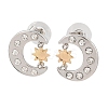 Brass with Crystal Rhinestone Earrings & Necklaces WG06C1A-16-2