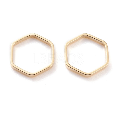 Brass Linking Rings KK-Y003-05B-G-1