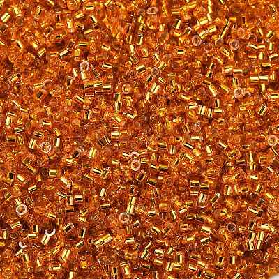 Electroplate Glass Seed Beads SEED-H003-10F-1