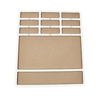 Wooden Bead Design Boards WD-XCP0001-06-1