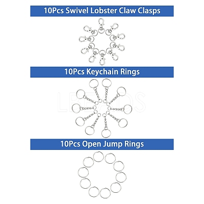 DIY Keychain Making Kit DIY-YW0007-69-1