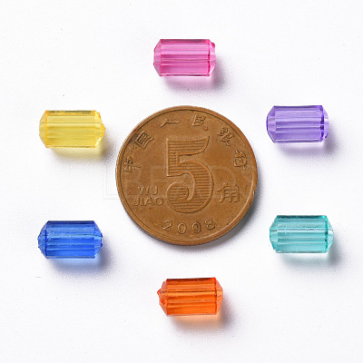 Transparent Acrylic Beads TACR-S154-27B-1