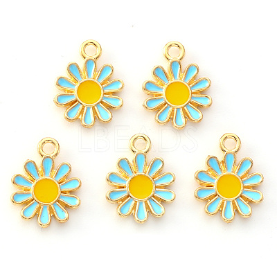 Alloy Enamel Charms ENAM-S121-049B-1