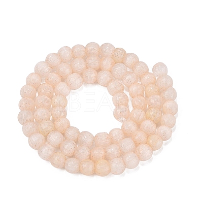 Glass Imitation Cat Eye Beads Strands GLAA-N074-03A-08-1