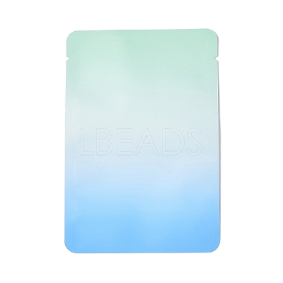 Two Tone Rectangle Plastic Zip Top Gift Bags OPP-C003-01B-02-1