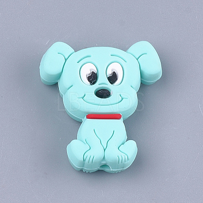 Food Grade Eco-Friendly Silicone Focal Beads SIL-T052-01G-1
