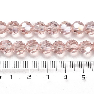 Transparent Glass Beads EGLA-A035-T8mm-B20-1