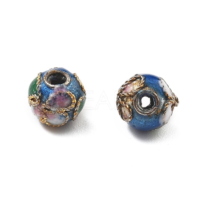 Handmade Cloisonne Beads CLB-O001-M08-01-1