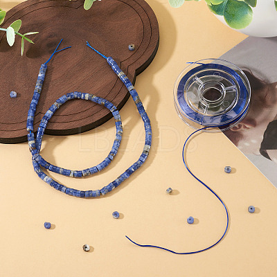 1 Strand Natural Sodalite Beads Strands G-TA0002-93-1
