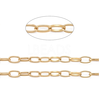 Ion Plating(IP) 304 Stainless Steel Cable Chains CHS-F011-04A-G-1