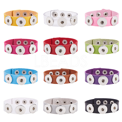 Imitation Leather Cord Bracelets BJEW-PH0004-06-1