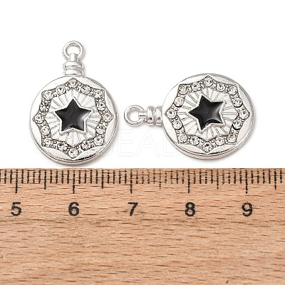 Alloy Enamel Pendants FIND-K030-17F-P-1