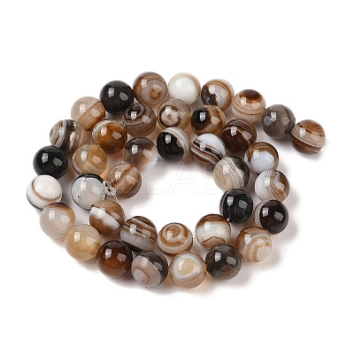 Natural Banded Agate G-Q194-C02-03B-1