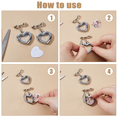 2Pcs Brass Brooch JEWB-FH00021-1