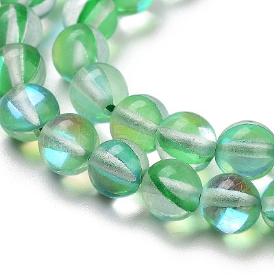 Transparent Glass Beads GLAA-B022-6mm-02-1