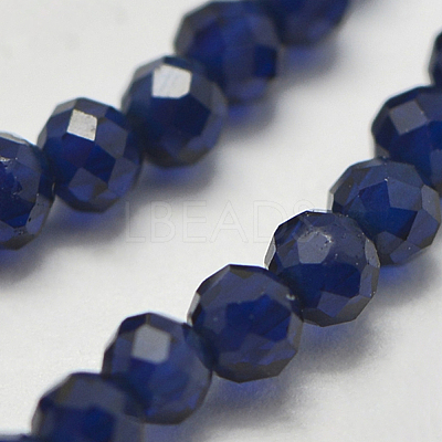 Synthetic Gemstone Beads Strands X-G-K207-01B-02-1