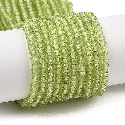 Natural Peridot Beads Strands G-ONLY-T-B07-01-1