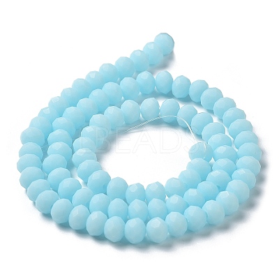 Glass Beads Strands EGLA-A034-P4mm-MD06-1