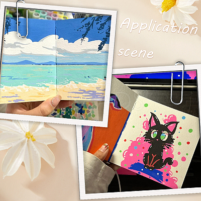 1Pc Portable Art Drawing Sketchbooks AJEW-SP0004-28D-01-1