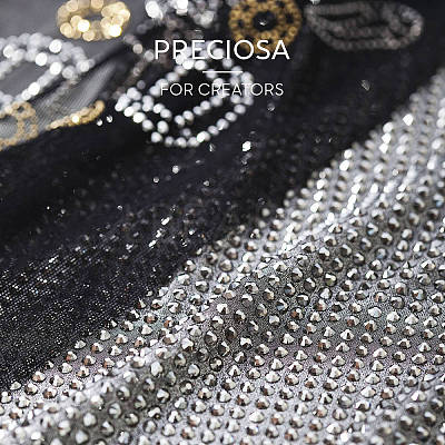 Preciosa&reg MAXIMA Crystal No Hotfix Flatback Stones Y-PRC-NSS16-10070-1